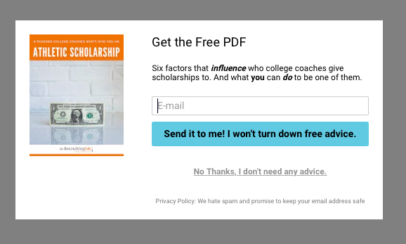TRC Scholarship Cover